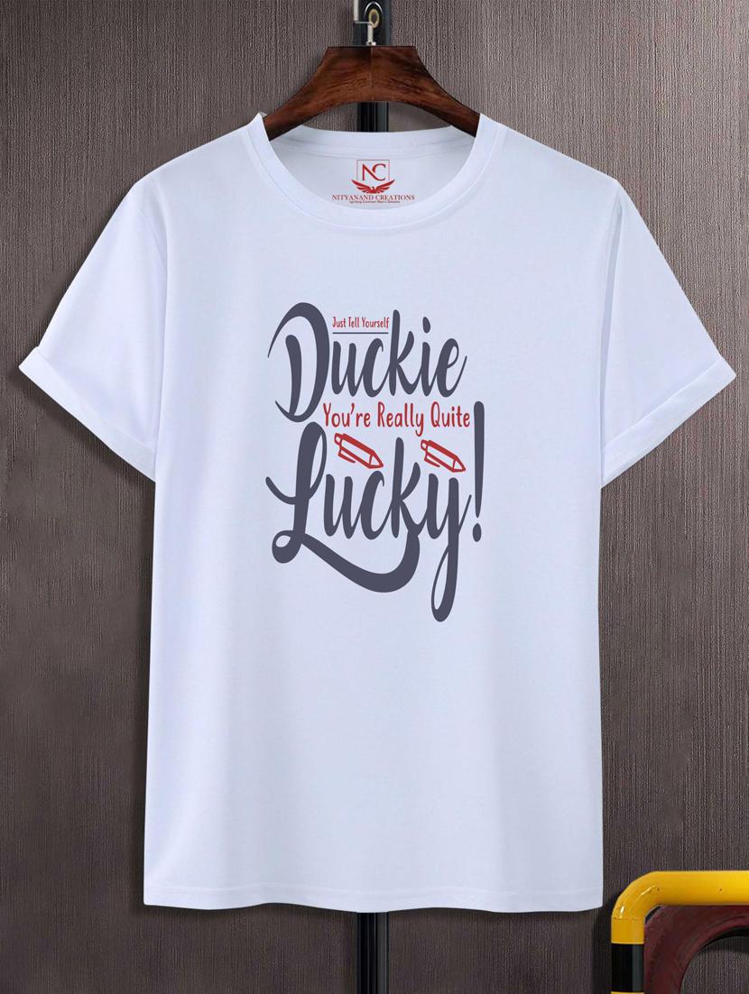 unisex white graphic printed t-shirt - 20882512 -  Zoom Image - 0