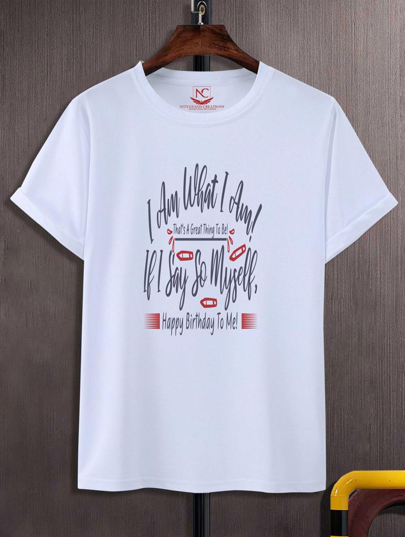 unisex white graphic printed t-shirt - 20882515 -  Zoom Image - 0