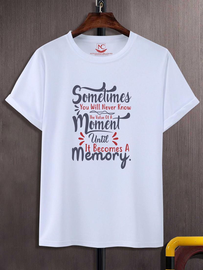 unisex white graphic printed t-shirt - 20882520 - Zoom Image - 0
