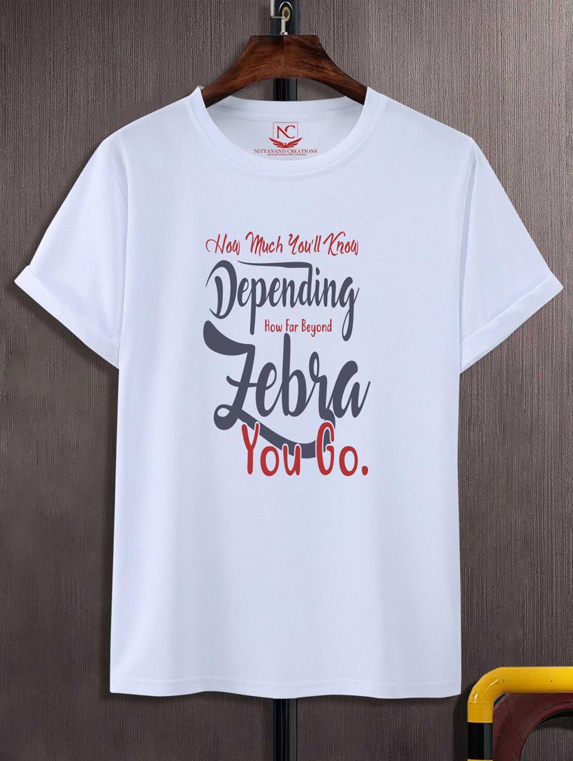 unisex white graphic printed t-shirt - 20882522 - Zoom Image - 0