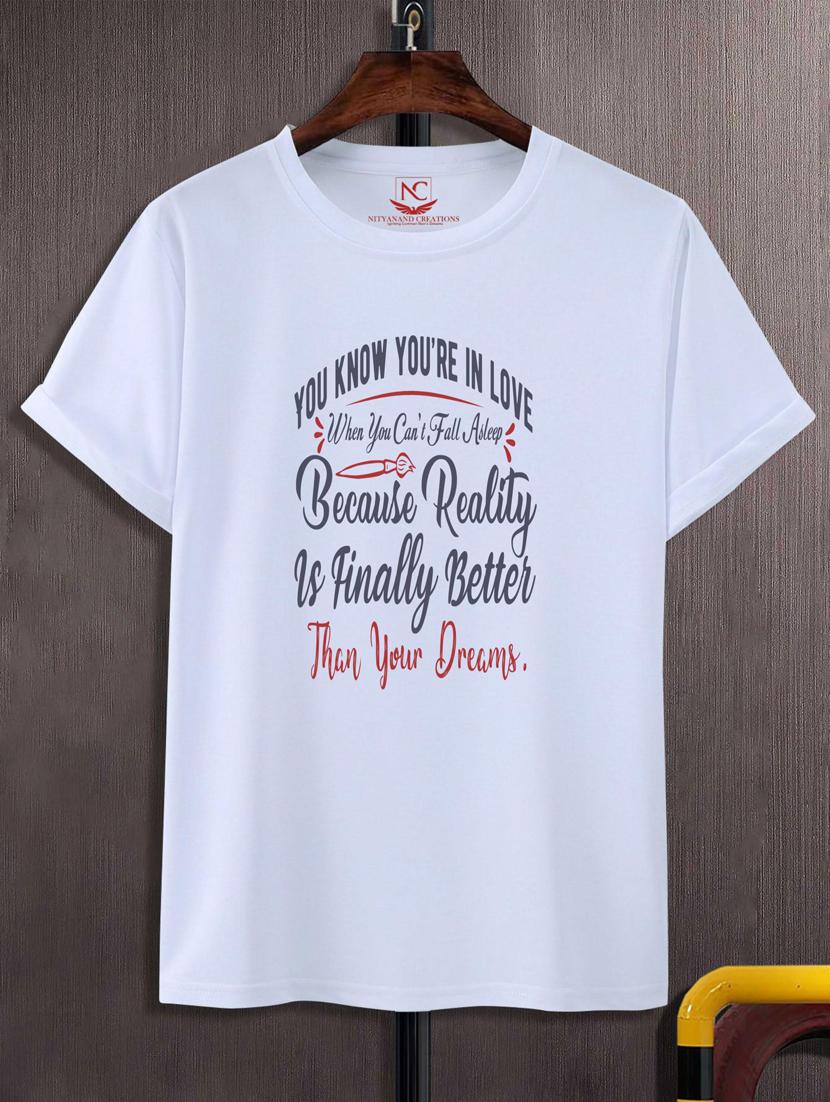 unisex white graphic printed t-shirt - 20882527 -  Zoom Image - 0