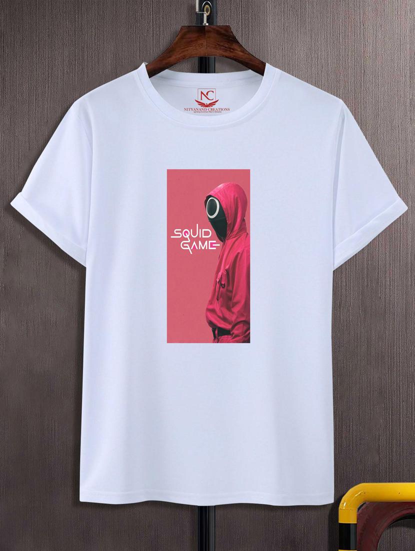 unisex white graphic print t-shirt - 20882547 - Zoom Image - 0