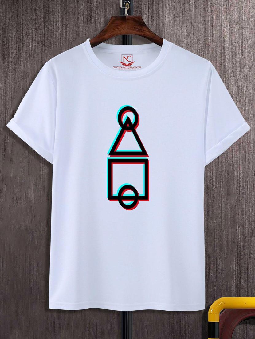 unisex white graphic printed t-shirt - 20882549 - Zoom Image - 0