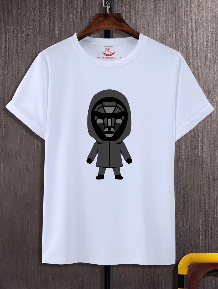 unisex white graphic print t-shirt - 20882550 - Zoom Image - 0