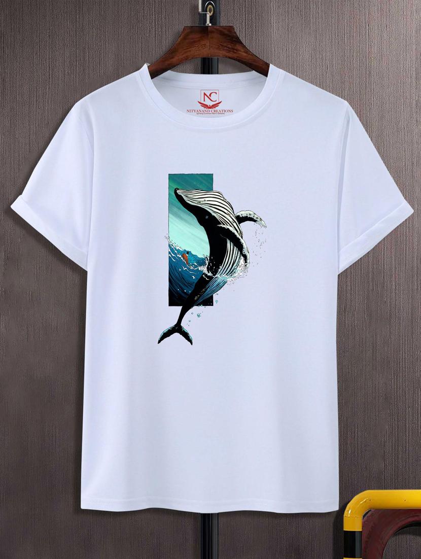 unisex white graphic print t-shirt - 20882573 -  Zoom Image - 0