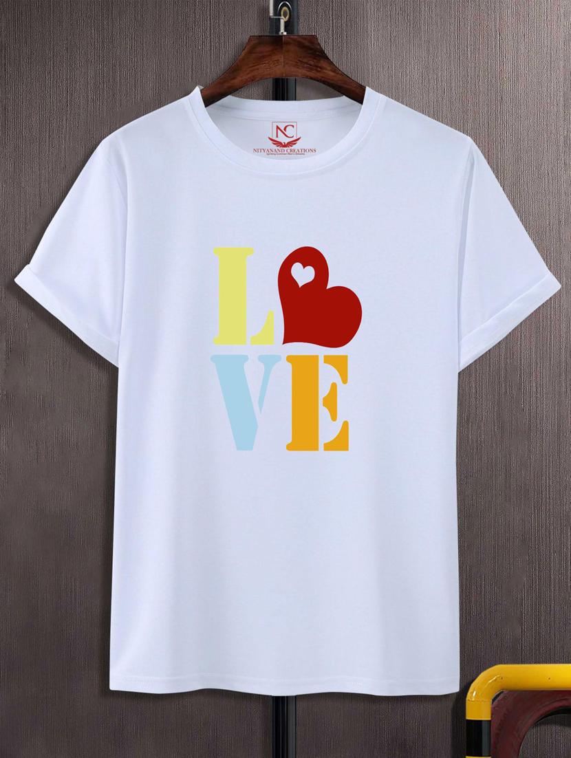 unisex white graphic printed t-shirt - 20882630 -  Zoom Image - 0