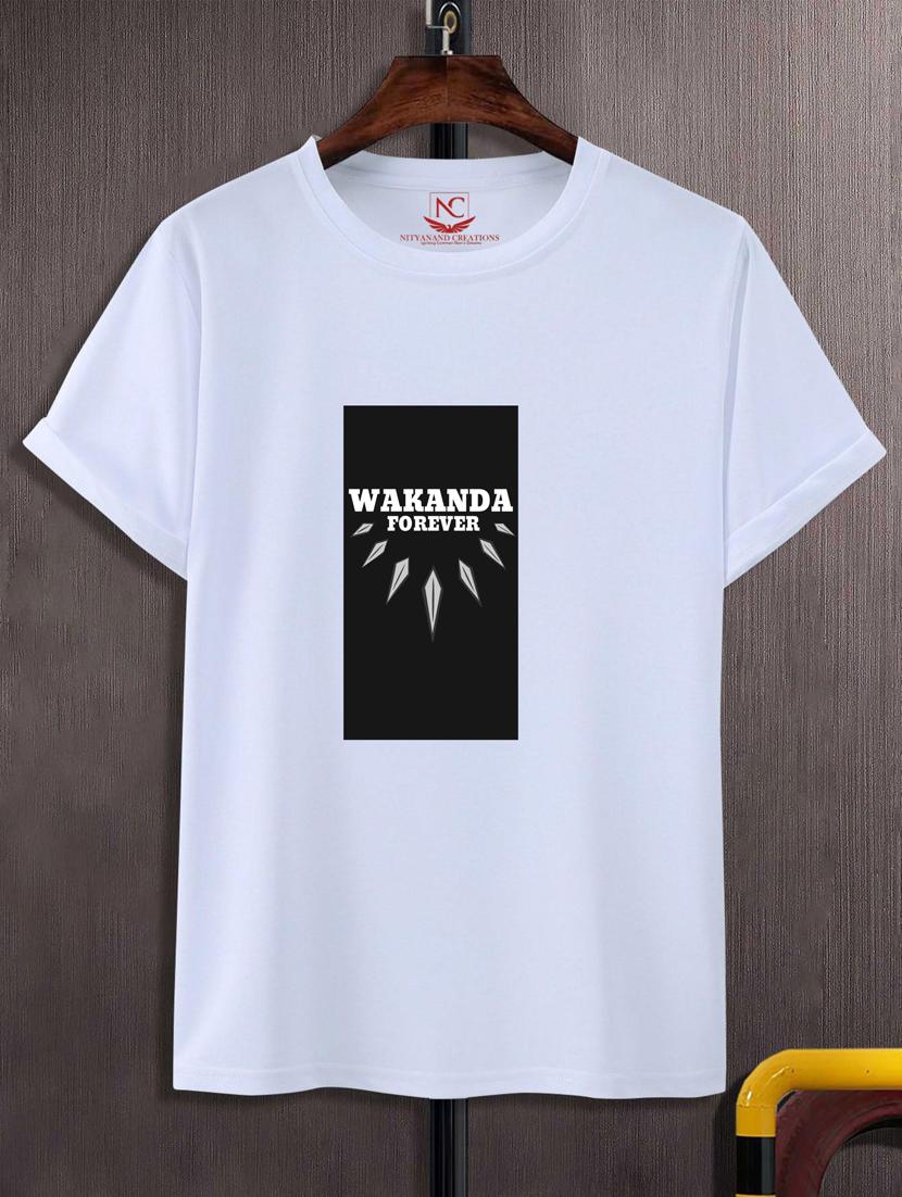 unisex white graphic printed t-shirt - 20882636 -  Zoom Image - 0