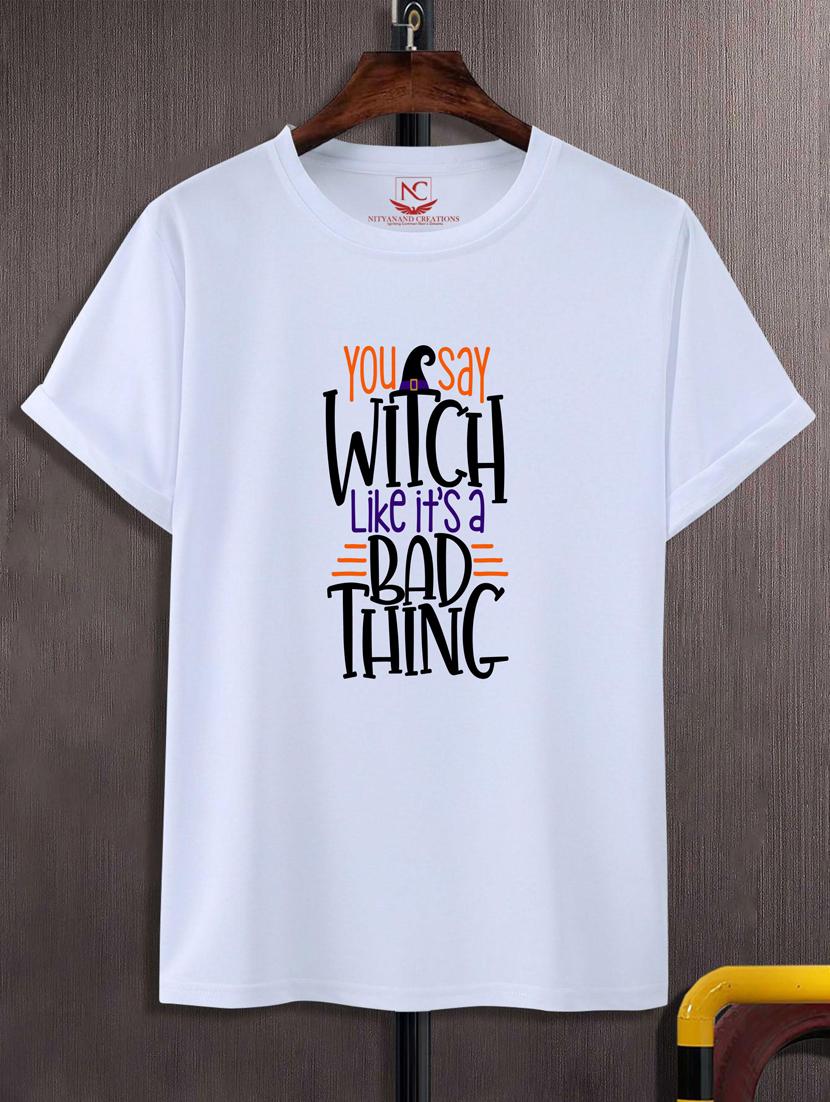 unisex white graphic printed t-shirt - 20882644 -  Zoom Image - 0