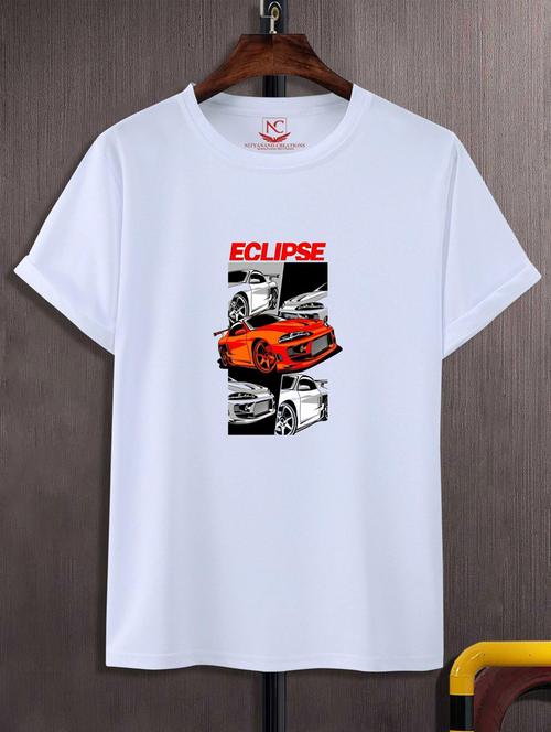 unisex white graphic printed t-shirt - 20882653 -  Standard Image - 0