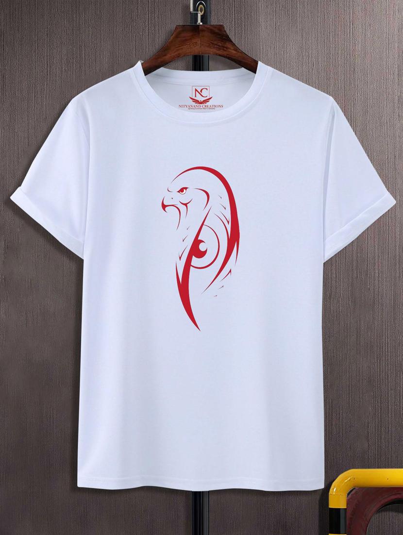 unisex white graphic printed t-shirt - 20882663 - Zoom Image - 0