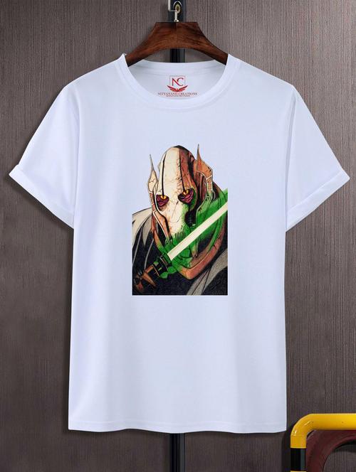 unisex white graphic printed t-shirt - 20882677 -  Standard Image - 0