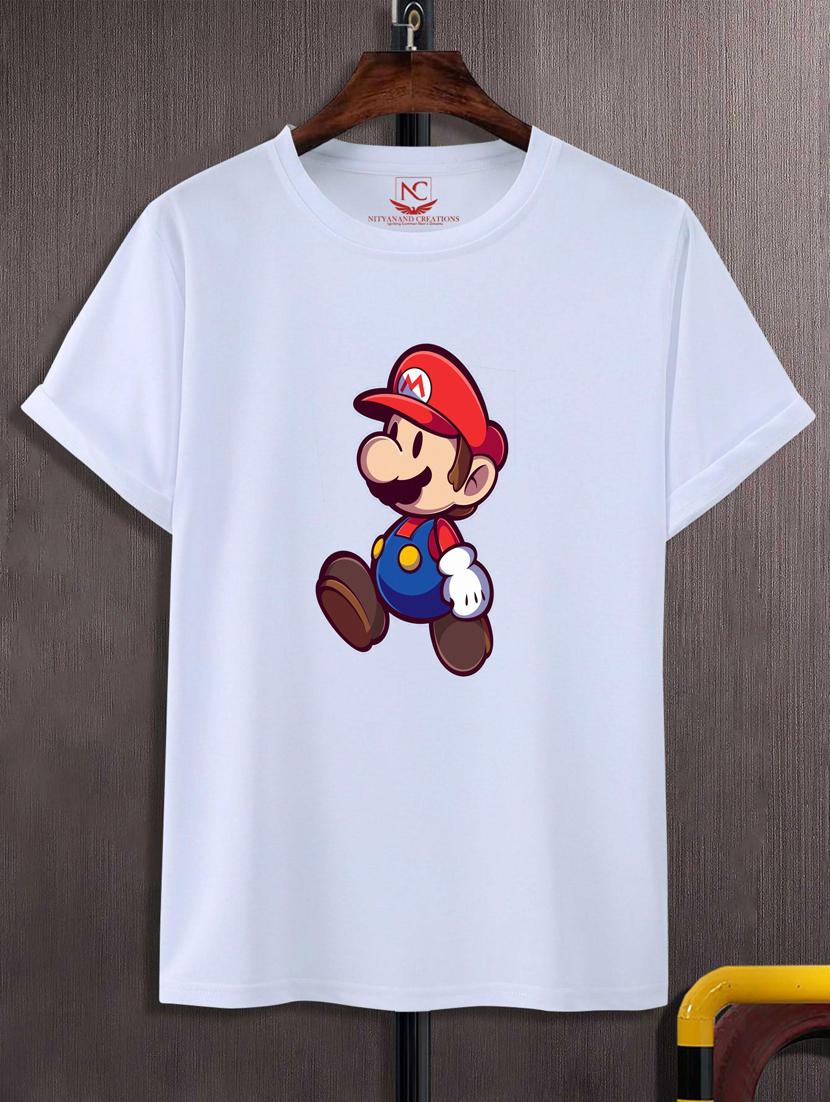 unisex white graphic printed t-shirt - 20882691 - Zoom Image - 0