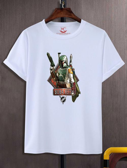 unisex white graphic printed t-shirt - 20882692 -  Standard Image - 0