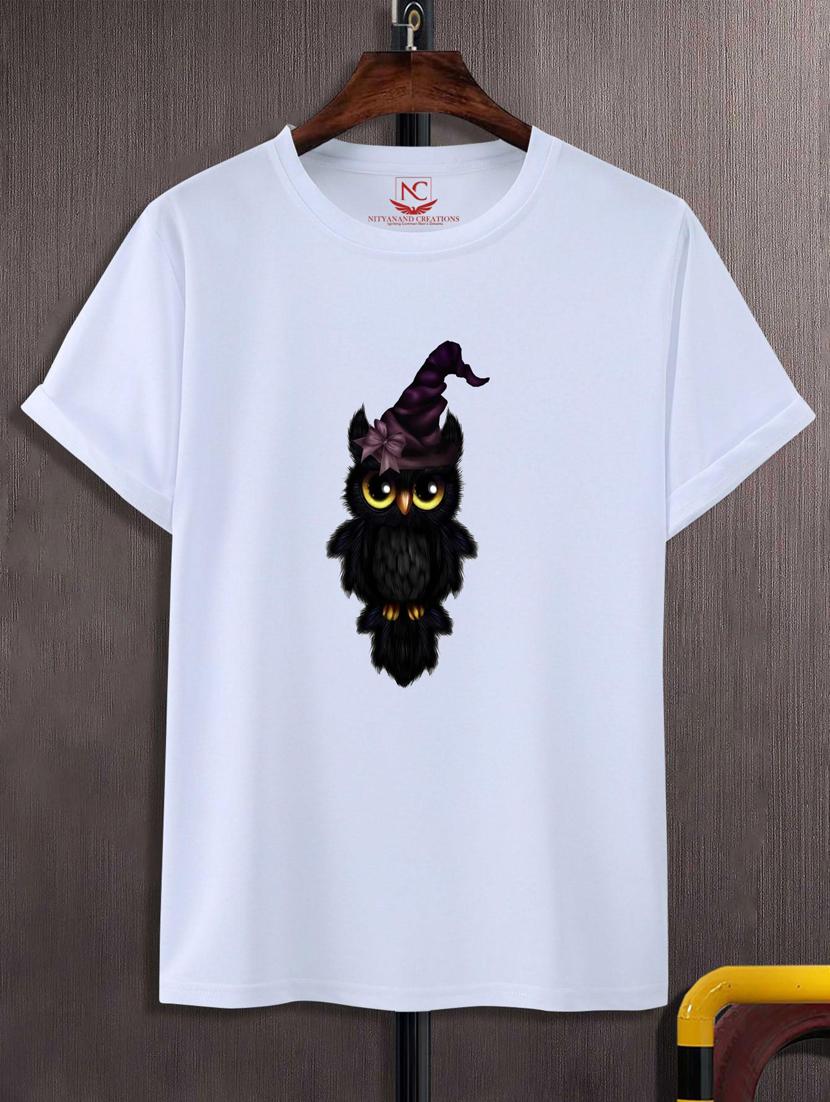 unisex white graphic printed t-shirt - 20882698 - Zoom Image - 0