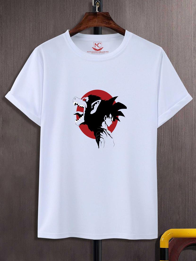 unisex white graphic printed t-shirt - 20882719 - Zoom Image - 0