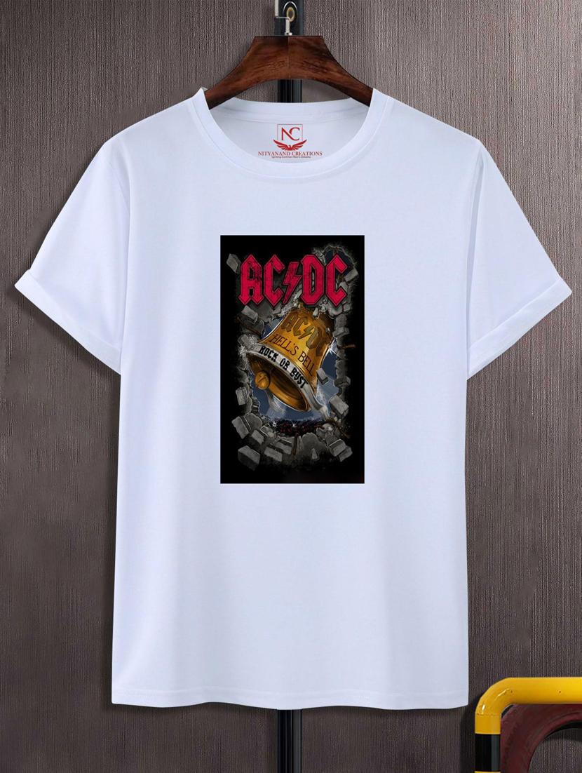 unisex white polyester graphic t-shirt - 20882722 - Zoom Image - 0