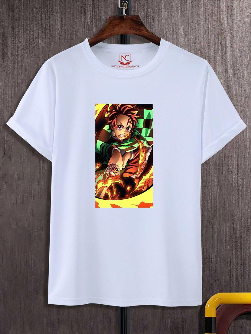 unisex white graphic printed t-shirt - 20882736 -  Zoom Image - 0