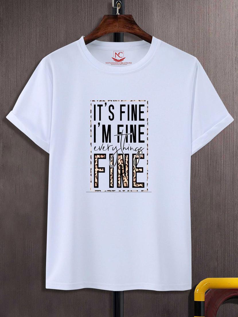 unisex white graphic printed t-shirt - 20882747 - Zoom Image - 0