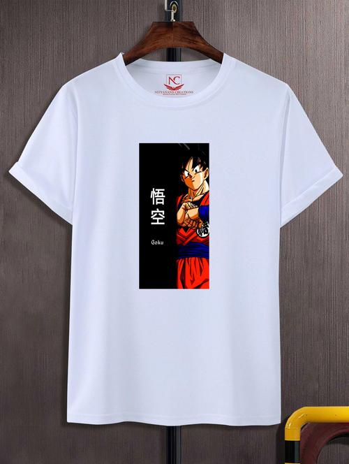 unisex white graphic printed t-shirt - 20882757 -  Standard Image - 0