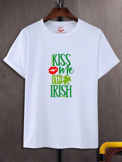 unisex white graphic printed t-shirt - 20882759 - Standard Image - 0