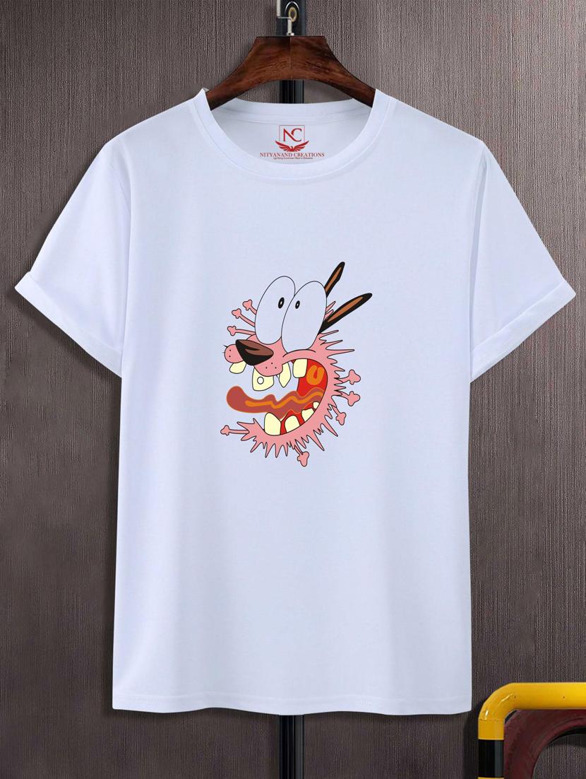 unisex white graphic printed t-shirt - 20882760 -  Zoom Image - 0
