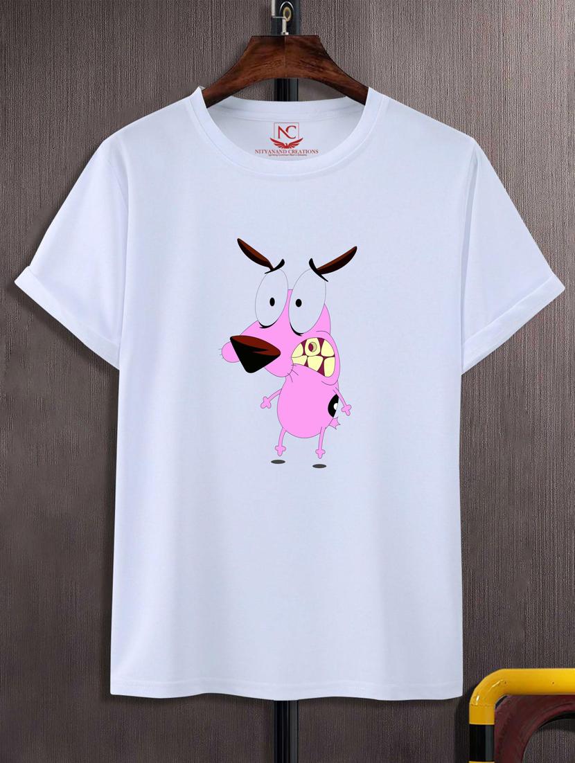 unisex white graphic printed t-shirt - 20882767 -  Zoom Image - 0