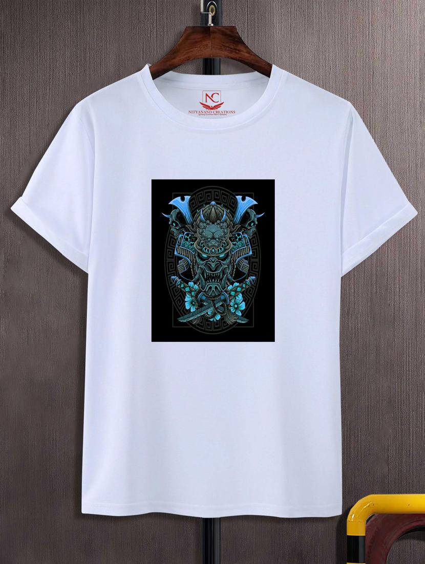 unisex white graphic printed t-shirt - 20882776 - Zoom Image - 0