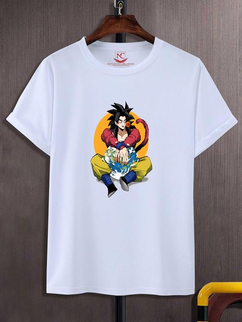 unisex white graphic printed t-shirt - 20882789 -  Standard Image - 0