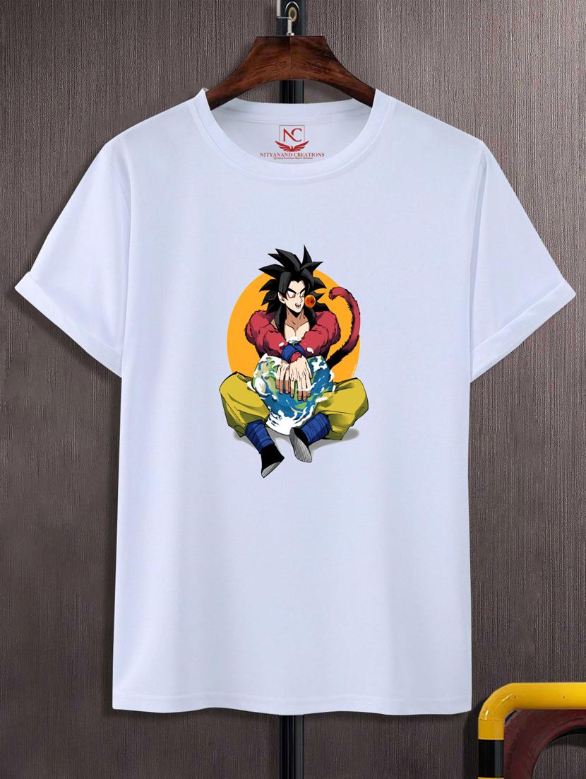 unisex white graphic printed t-shirt - 20882789 -  Zoom Image - 0