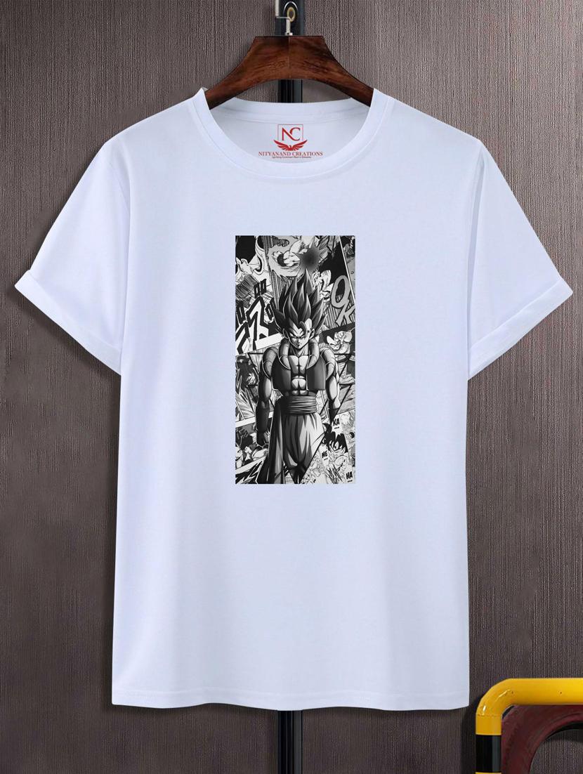 unisex white graphic printed t-shirt - 20882791 - Zoom Image - 0