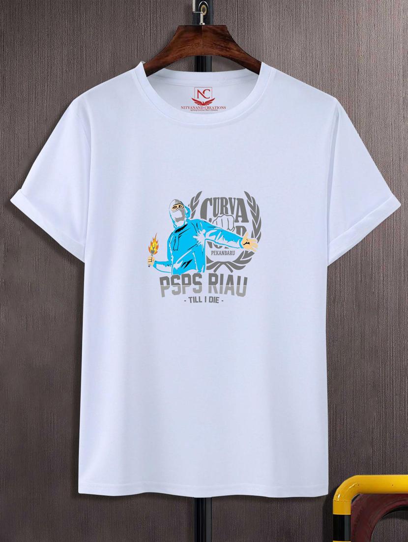 unisex white graphic printed t-shirt - 20882795 - Zoom Image - 0