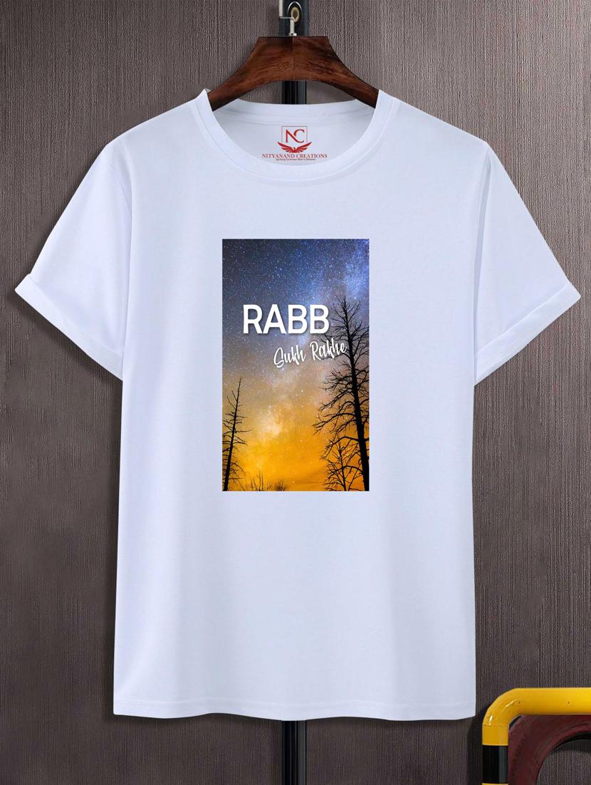 unisex white graphic printed t-shirt - 20882851 - Zoom Image - 0