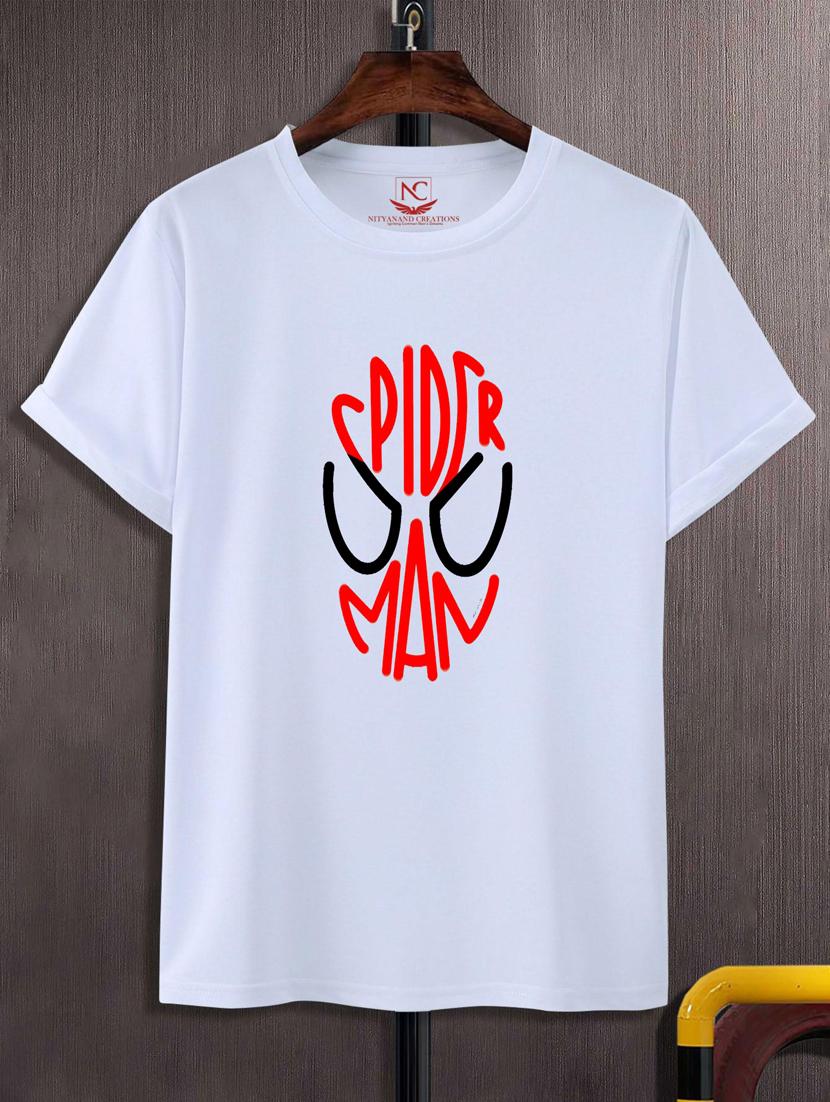 unisex white polyester graphic t-shirt - 20882891 -  Zoom Image - 0