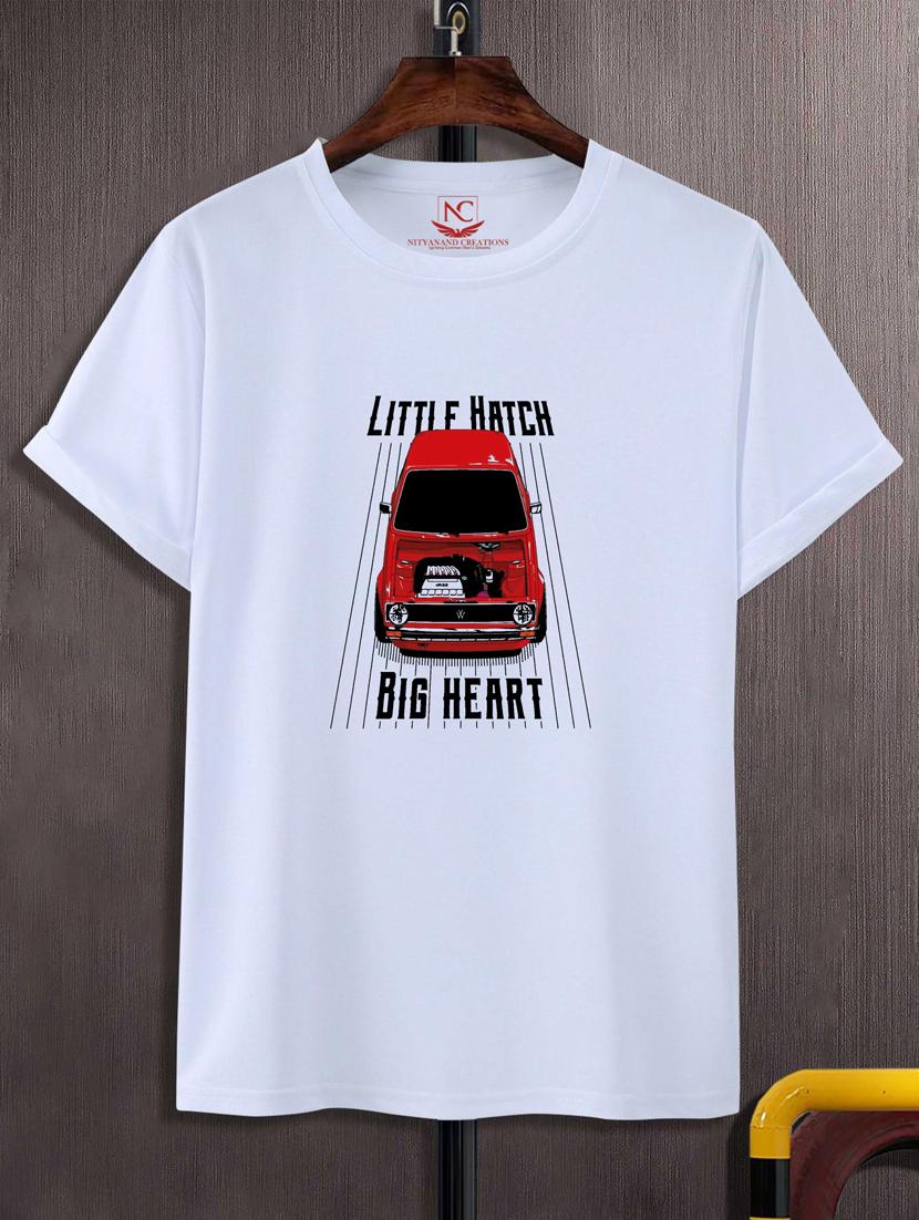 unisex white polyester graphic t-shirt - 20882896 -  Zoom Image - 0