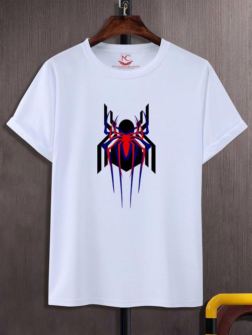 unisex white graphic printed t-shirt - 20882906 - Standard Image - 0