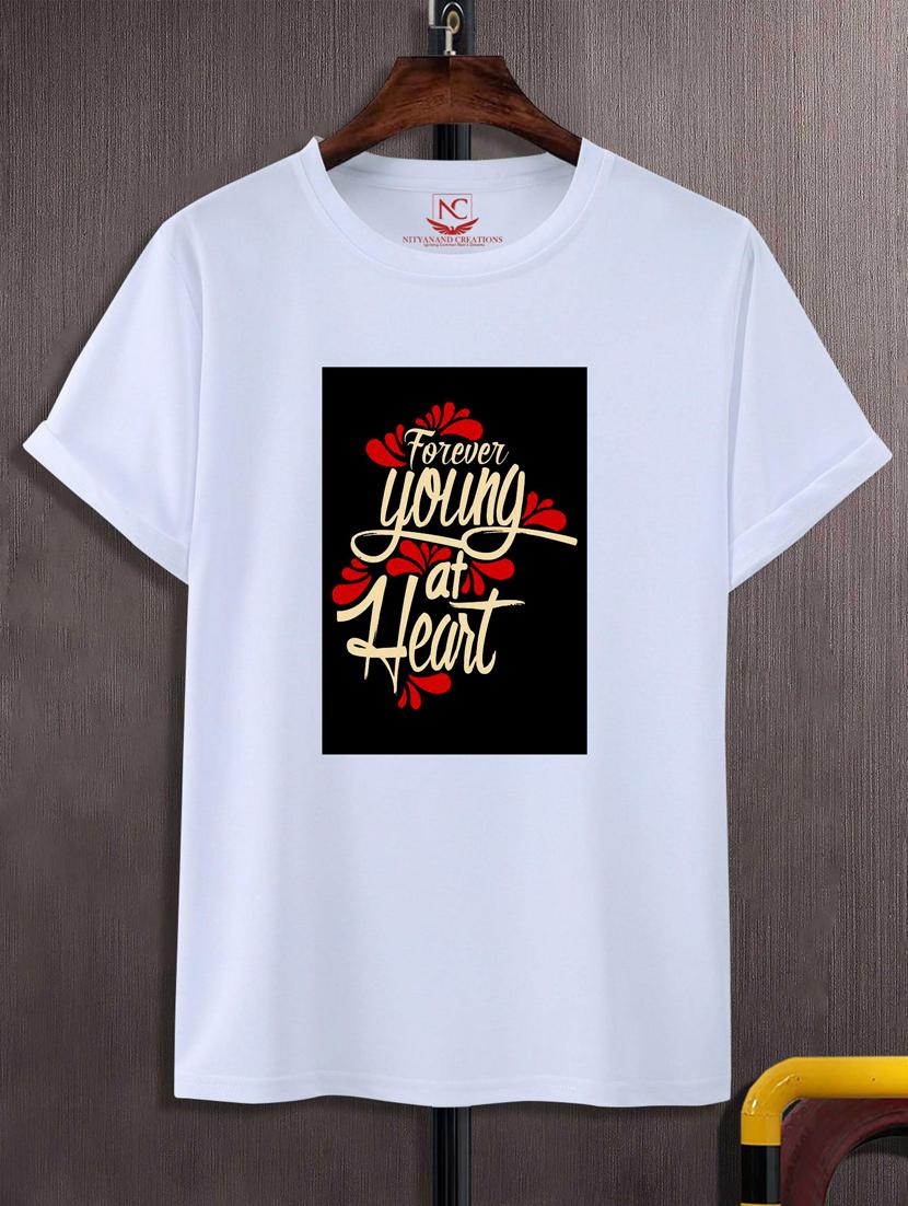 unisex white graphic printed t-shirt - 20882916 - Zoom Image - 0