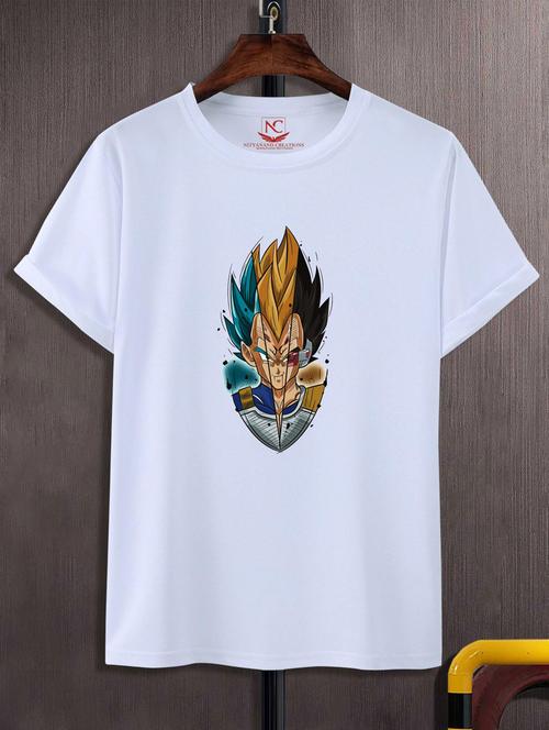 unisex white polyester graphic t-shirt - 20882952 - Standard Image - 0