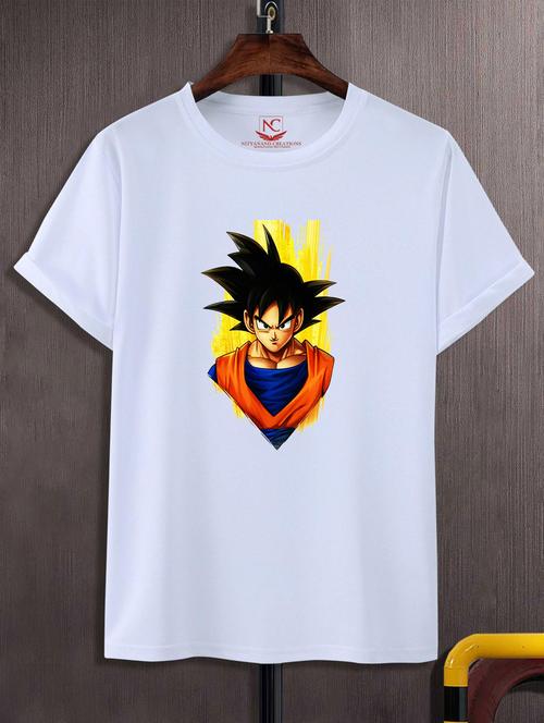 unisex white graphic printed t-shirt - 20882963 - Standard Image - 0
