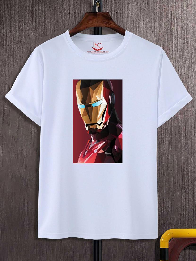 unisex white graphic printed t-shirt - 20882969 - Zoom Image - 0