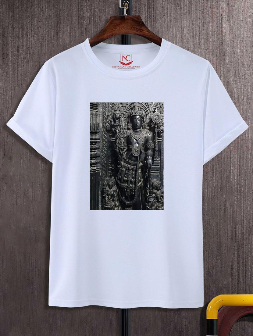 unisex white graphic printed t-shirt - 20883000 -  Zoom Image - 0