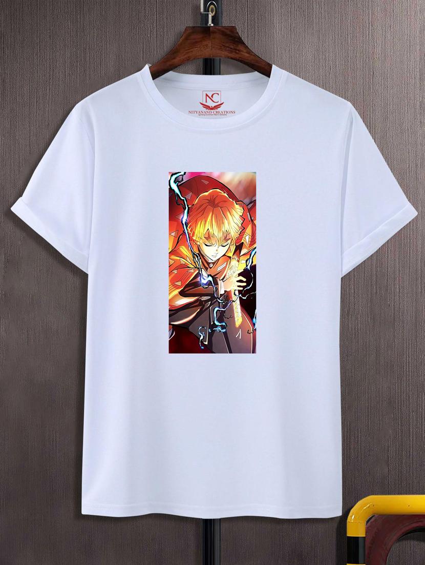 unisex white graphic printed t-shirt - 20883010 -  Zoom Image - 0