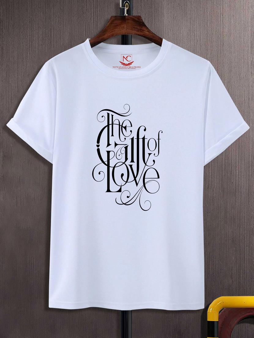 unisex white graphic printed t-shirt - 20883019 - Zoom Image - 0