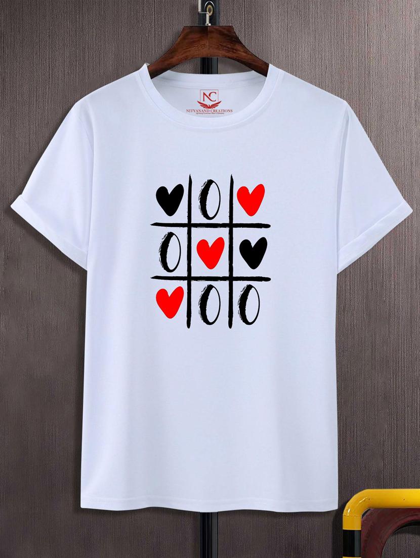 unisex white graphic printed t-shirt - 20883021 - Zoom Image - 0