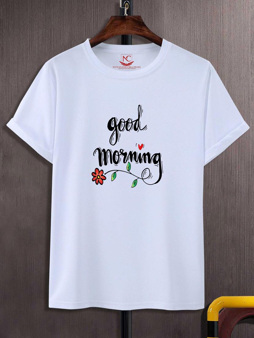 unisex white graphic printed t-shirt - 20883025 - Zoom Image - 0