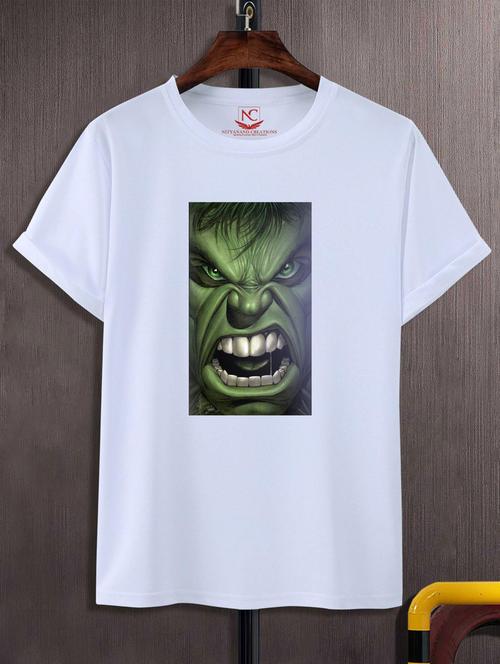 unisex white graphic print t-shirt - 20883047 -  Standard Image - 0