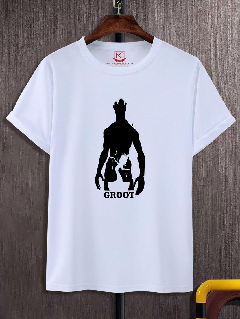 unisex white graphic printed t-shirt - 20883051 - Zoom Image - 0