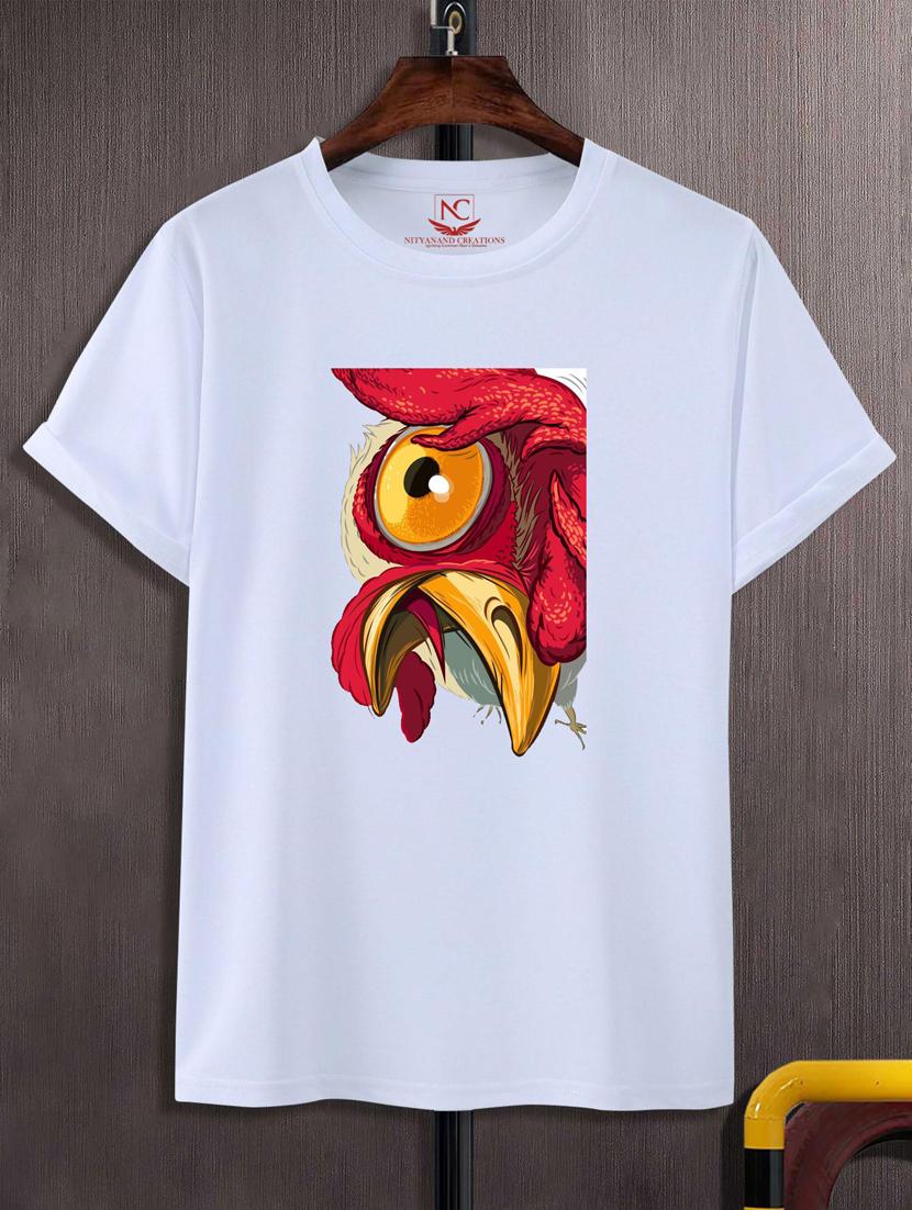 unisex white graphic print t-shirt - 20883055 -  Zoom Image - 0