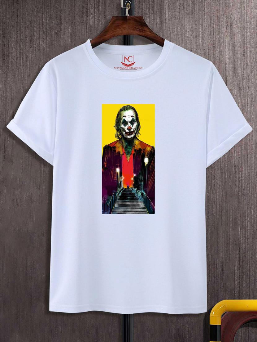 unisex white graphic printed t-shirt - 20883059 -  Zoom Image - 0