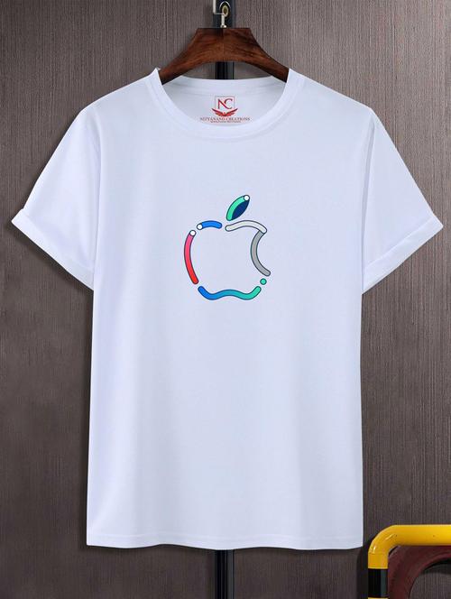 unisex white graphic printed t-shirt - 20883072 -  Standard Image - 0
