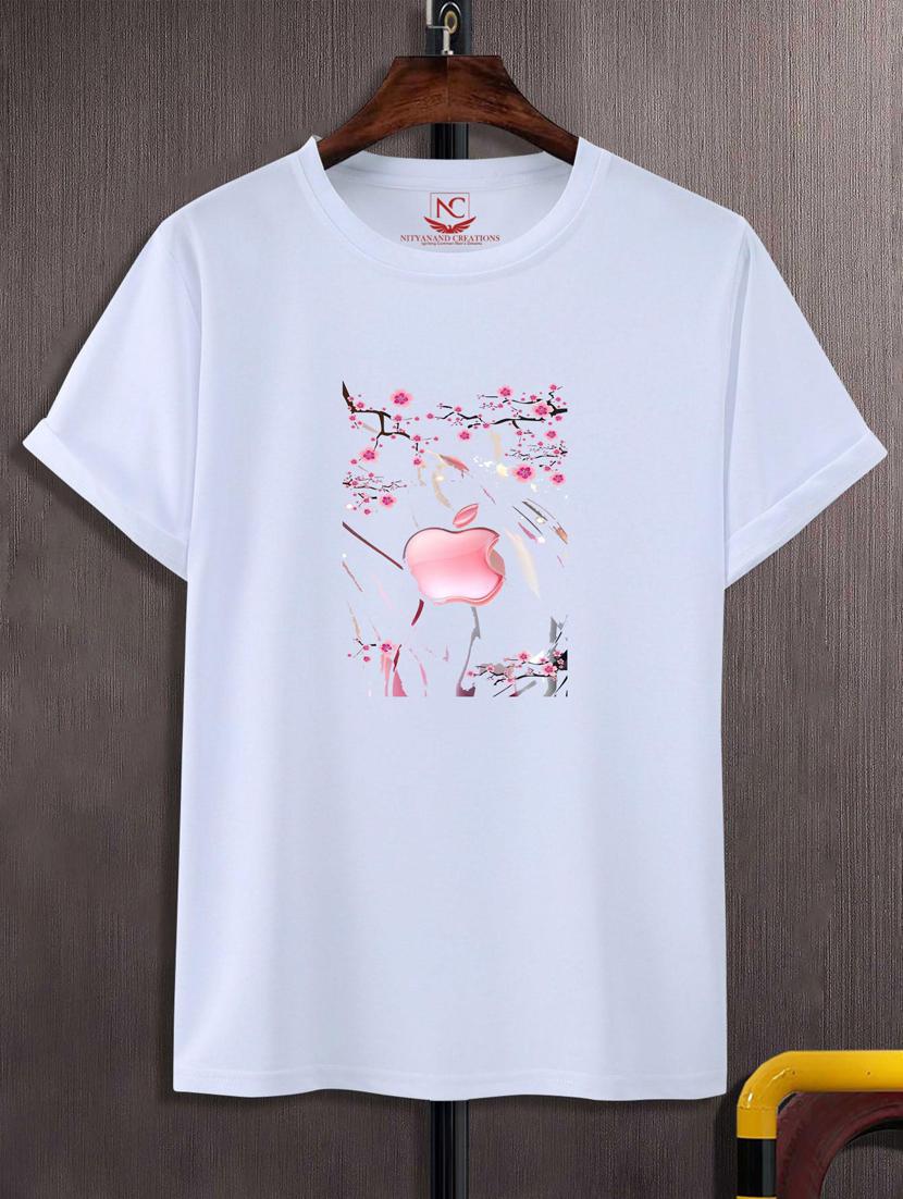 unisex white graphic printed t-shirt - 20883106 - Zoom Image - 0